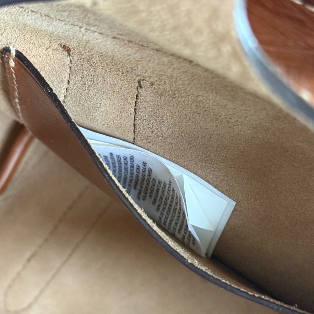 POLO Ralph Lauren East-West Suede Satchel - Picture 7 of 10